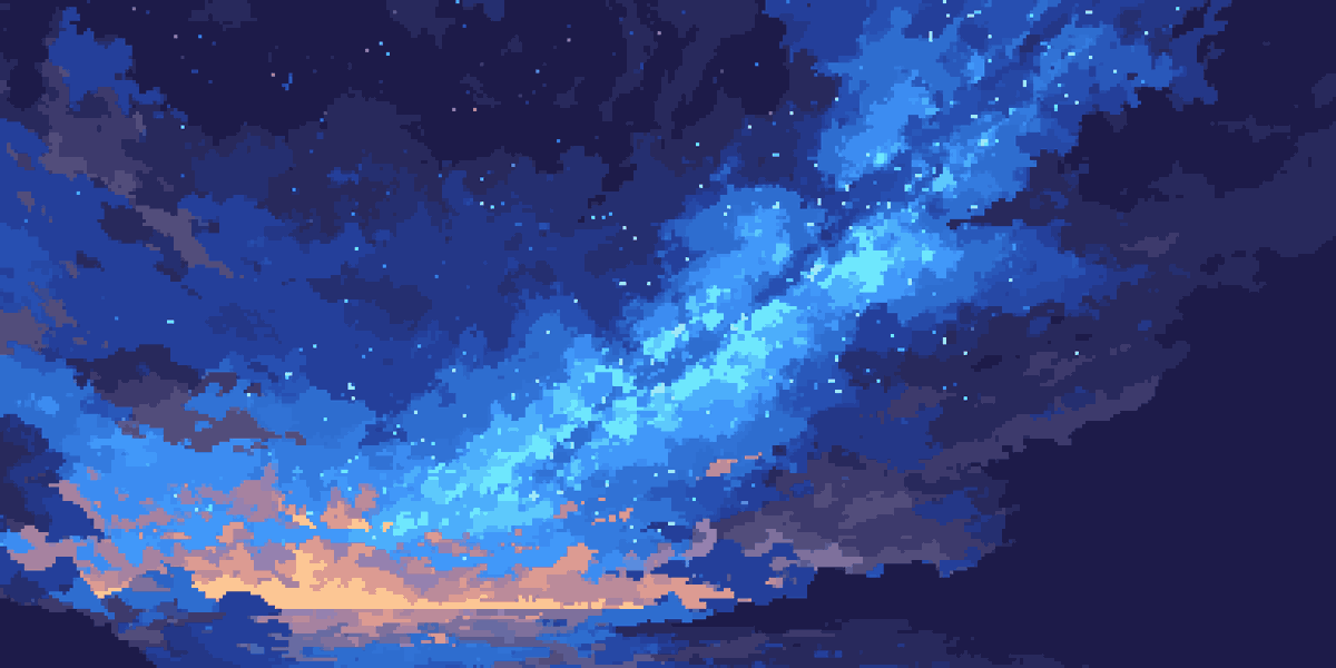 __LONPEL__'s tweet photo. フリー素材配布🪄
静かな夜空のドット絵です
加工・商用利用OK https://t.co/jJdTALmxIa