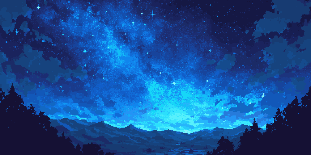 __LONPEL__'s tweet photo. フリー素材配布🪄
静かな夜空のドット絵です
加工・商用利用OK https://t.co/jJdTALmxIa