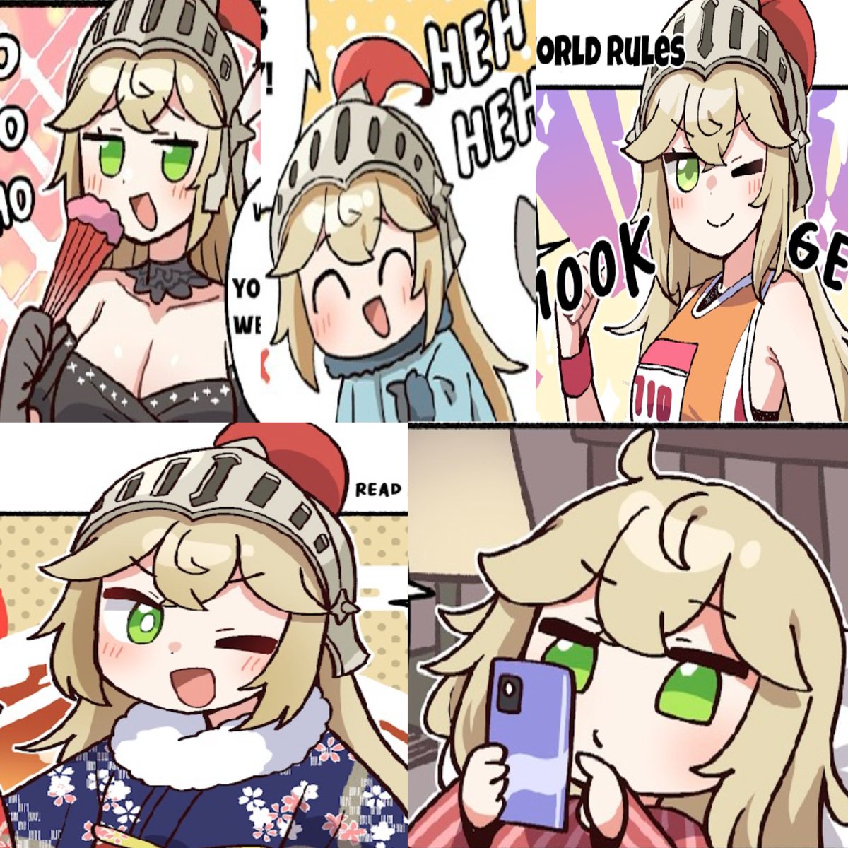 emistickmin22's tweet image. Los atuendos que ha llevado la caballera durante los cómics de guardián tales