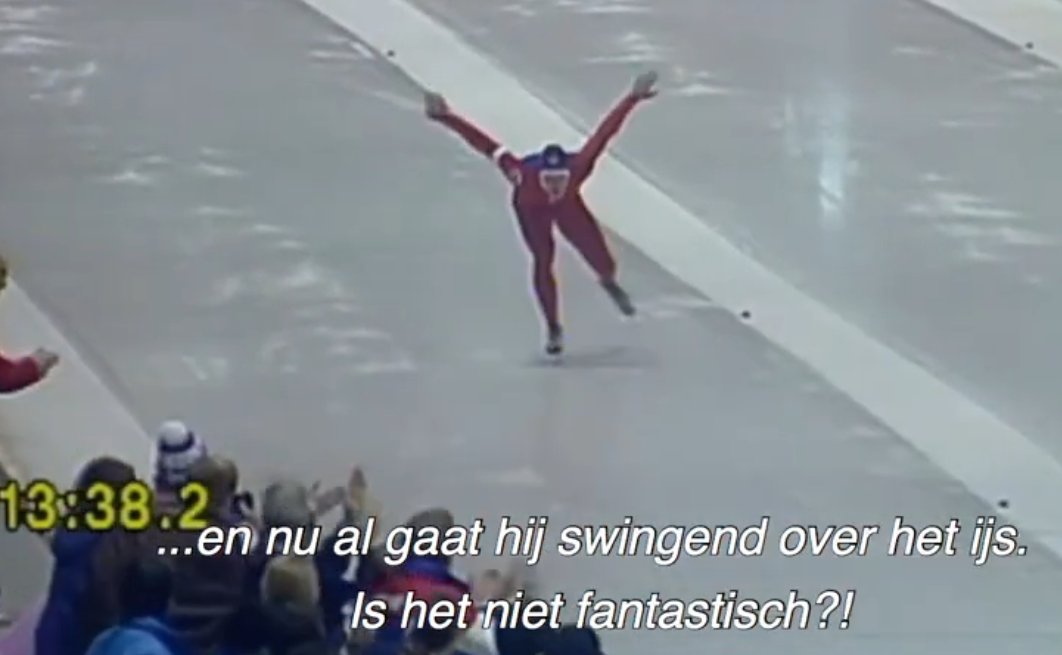 Skating_Stats's tweet photo. Johann Olav Koss in 1991 and Sander Eitrem in 2026, both are swinging on the ice right before skating a world record! https://t.co/eFXwFAgIDk