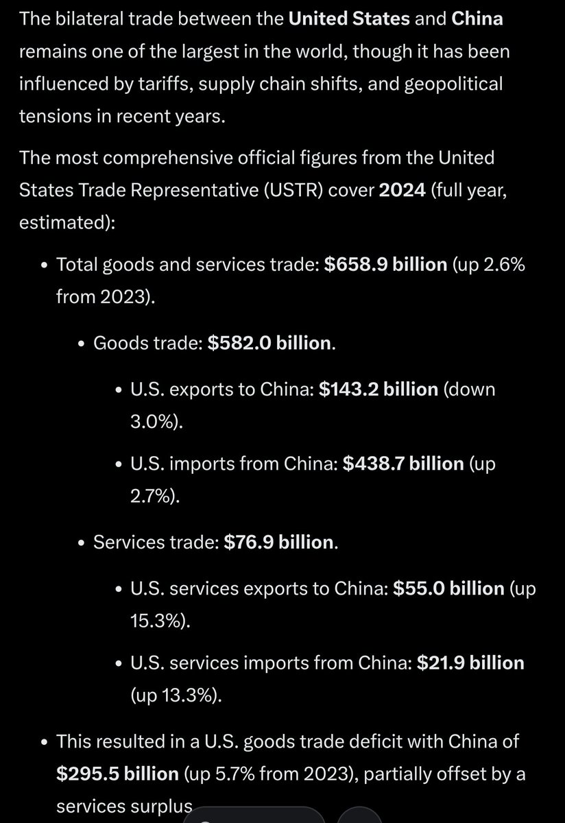 A few things, the United States does a lot of business with China, however, they do even more with Canada...

Trump has said a trade deficit is a subsidy.

So, Trump is "subsidizing China." 

For all his criticism of our deal with them, his is greater.  He is telling his top