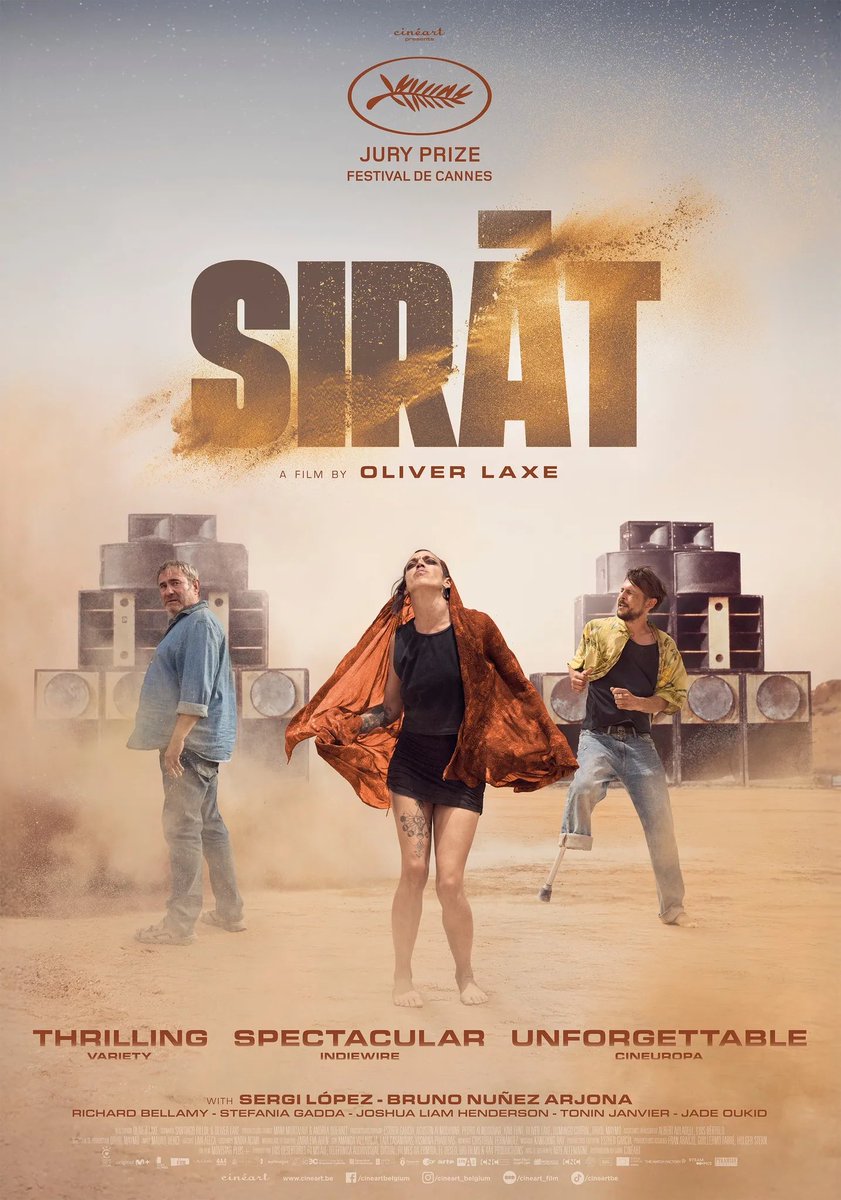 IdaStamile's tweet photo. Un rave alla fine del mondo, oltre la vita, oltre la morte. Su #extramusicmagazine la mia recensione di #Sirāt di #ÓliverLaxe 👇
https://t.co/R4KN9EWAu7
#movies #movie #music #musica #review #moviesoundtrack #soundtrack #rave #ravemusic #techno #SergiLópez #KangdingRay https://t.co/5zyaYlnEoJ