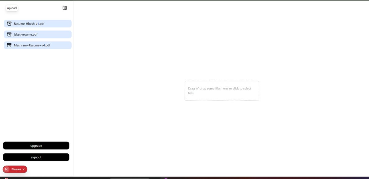 hiteshxx___'s tweet photo. wanted to brush up my RAG concepts, so I built something from scratch 🧠⚙️
learned a lot along the way — from Cloudflare R2 CORS headaches to Pinecone namespace chaos 😅
#RAG #AI #LLMs #VectorDB #Pinecone #CloudflareR2 #OpenAI #LearningInPublic #BuildInPublic #AIDev https://t.co/pGHI2Z1at8
