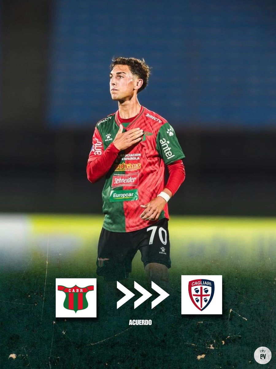 🇺🇾🇮🇹✅️ AGUSTÍN ALBARRACÍN ES NUEVO JUGADOR DEL CAGLIARI.

Acuerdo total entre las partes por el 50% del pase, firma contrato por cuatro temporadas.

Sera compañero de Juanchi Rodriguez.

ℹ️ <a href="/urieliugt/">Uriel Iugt</a>