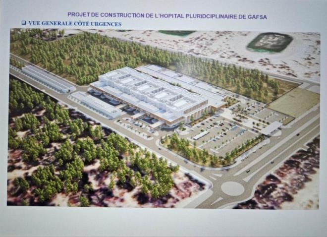 TapNewsAgency's tweet photo. #Tunisia: Two high-capacity regional hospitals will be built by 2030 in #Gafsa and #SidiBouzid to improve access to quality healthcare, with backing from the #EU, with the Ministry of Health and the @AFD_France under the Team Europe Initiative. #TAP_En https://t.co/HTPH0CXNe7