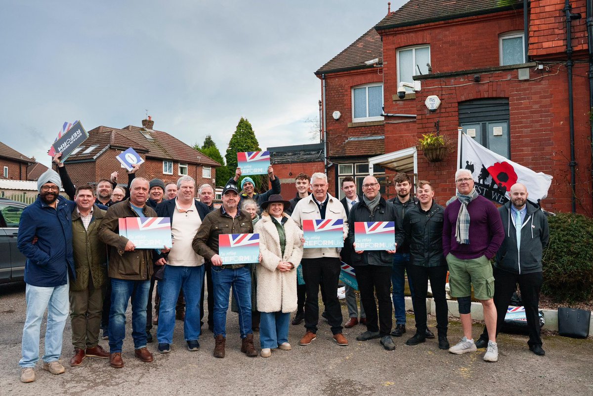 reformparty_uk's tweet image. Gorton and Denton wants Reform. 🇬🇧