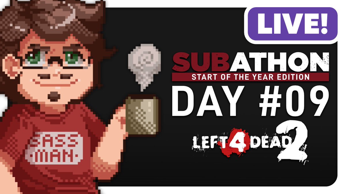 ColdBrew_CJ's tweet photo. 🎮 IT'S STREAM TIME, LIL' SASSHOLES! 🎮

🕹 Just Chatting + Left 4 Dead 2
🗓 1/24/2025
⏰ 12:30pm ET - ??? ET

We're back with DAY 9 of our Subathon! Today, let's vibe for a couple of hours and then mow down hordes of the undead in some L4D2 action!

⬇️ STREAM LINKED BELOW ⬇️ https://t.co/Dqv12njZbG