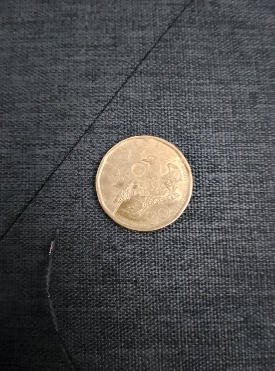 Since Trent Evans placed one under center ice at the 2002 Salt Lake City Winter Olympics, our Mint has produced special "Lucky Loonies" for many Olympic games. Some Canadians now carry one for a variety of reasons. #luckyloonie #winterolympics2026 #coin #StreetFinds #lucky_loonie