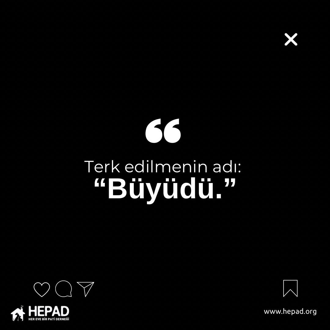 hepadyuva's tweet image. Terk edilmenin adı: Bahane.
Her geçen gün satın alınan kedi ve köpekler, üretilen çeşitli gerekçelerin arkasına sığınılarak terk ediliyor. Hayatlar değişiyor, planlar bozuluyor; bedelini ise söz hakkı olmayan canlar ödüyor. Sahiplenmek bir heves değil, ömür boyu süren bir…