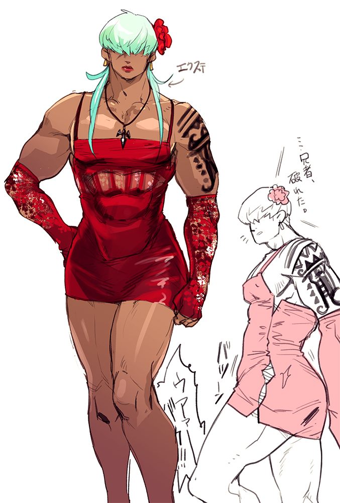 ブルレ🟦🟥
レッドホットちゃんは女装にも怯まない。