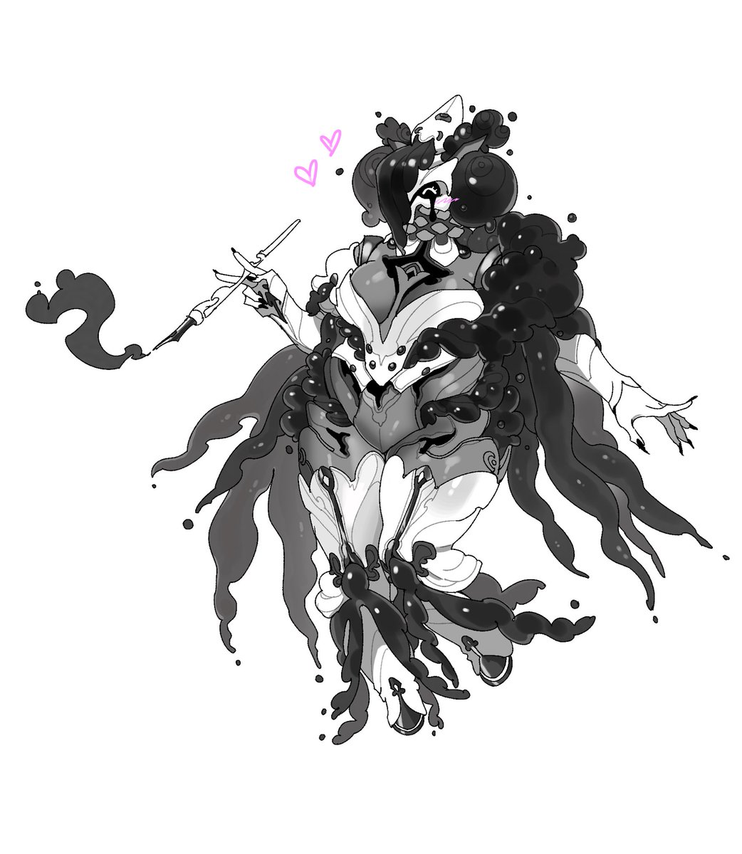 yingsek04's tweet image. #warframe #warframefanart #tennocreate 
HERE SHE COMES!MY BIG GIRL!!!
Follie in my art style!

(I think she is very cute,guys pls be nice to her🥺pls）