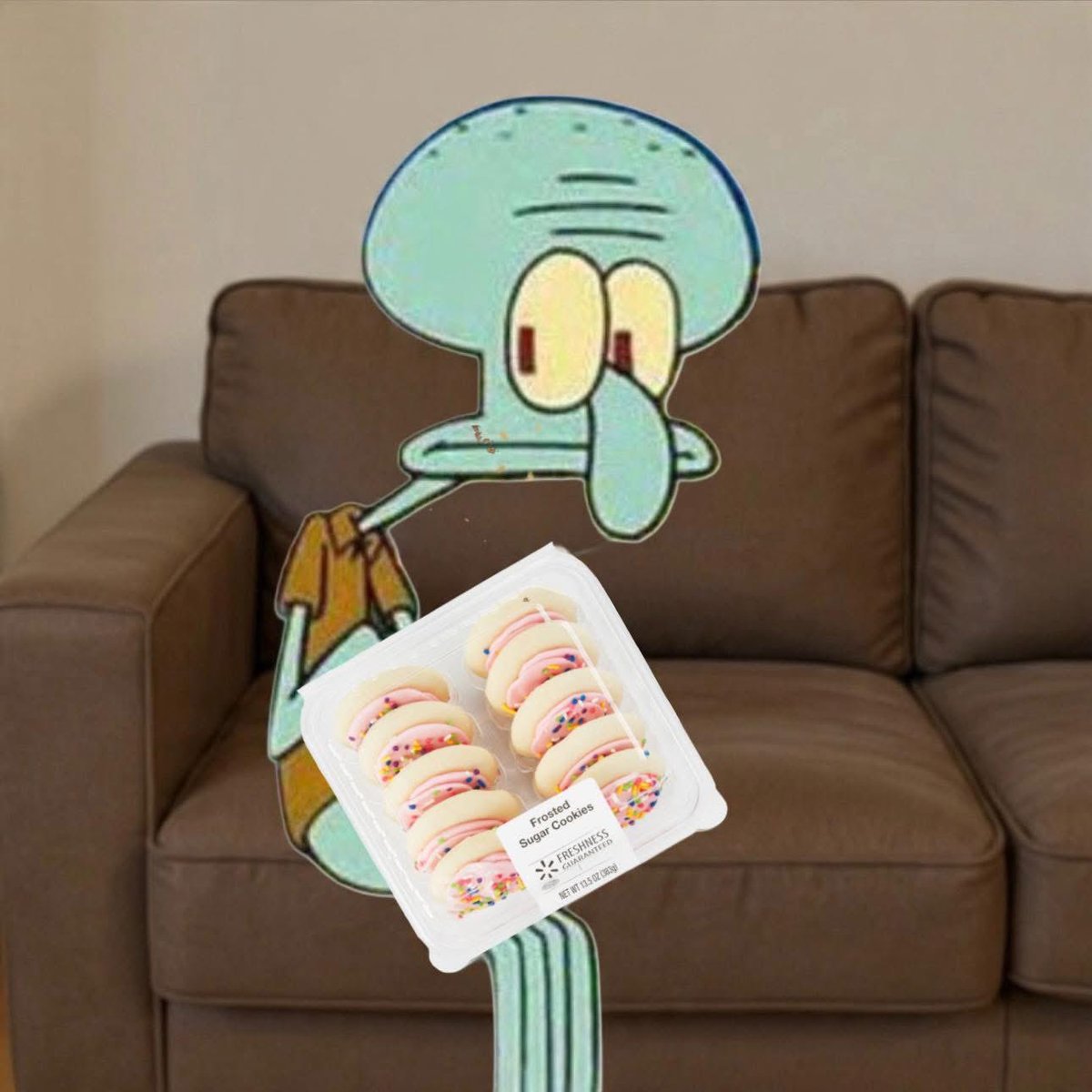 Callunc's tweet image. "Who eats those nasty cookies?"
Me eating those nasty cookies