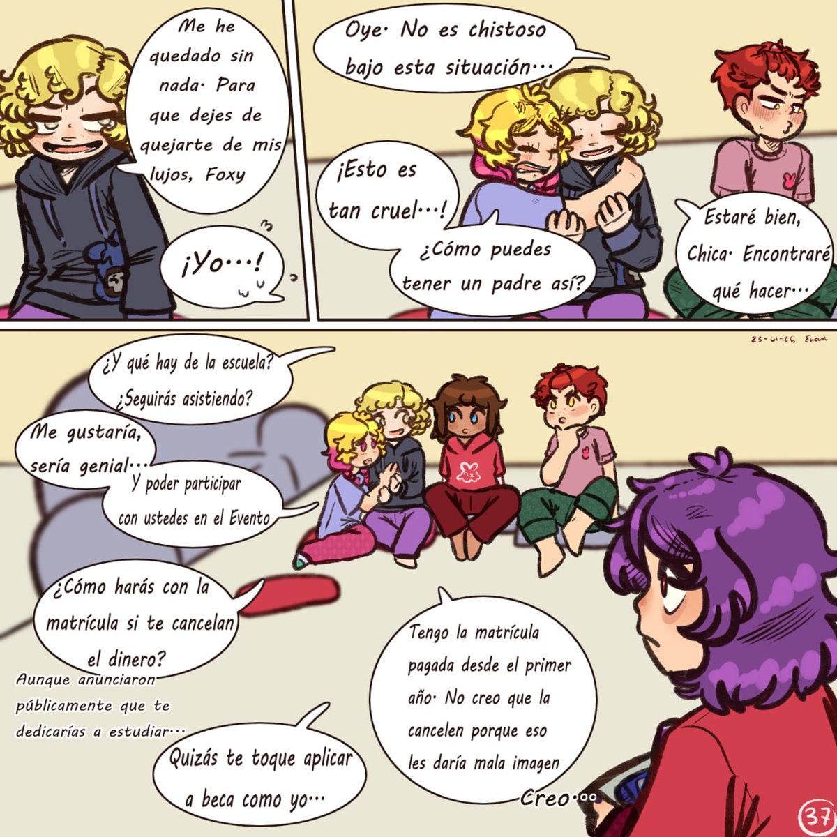UrranejoEnan's tweet photo. Parte 19
Golden no pierde la comedia 🚬
#FNAFHS #FNAFHSPTS https://t.co/lC1Ew5ojLR