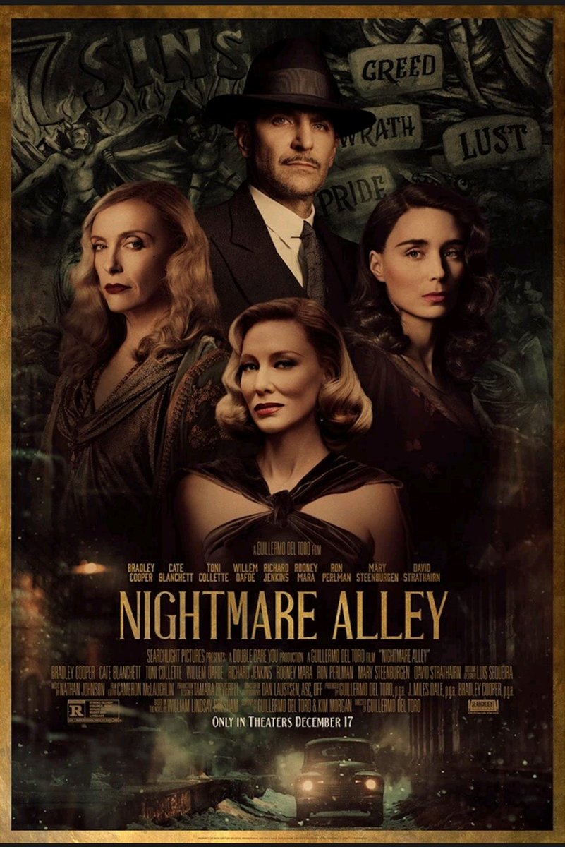 Arb_BoxOffice's tweet photo. Nightmare Alley - (2021)
فيلم غموض/جريمة ترشح لأربع جوائز أوسكار، عن قصة رجل مضطرب ينضم لفرقة لتقديم العروض الغامضة، لكنه يتمادى في تغمصه للشخصية و يجد نفسه في دوامة من الغموض و الأغراء!
فيلم غريب في فكرته و يستحق المشاهدة 👌
تقيمي 8/10 🌟
#توصيات_سينمائية
#نتفلیکس
#فيلم https://t.co/XMkQFJ1e3n