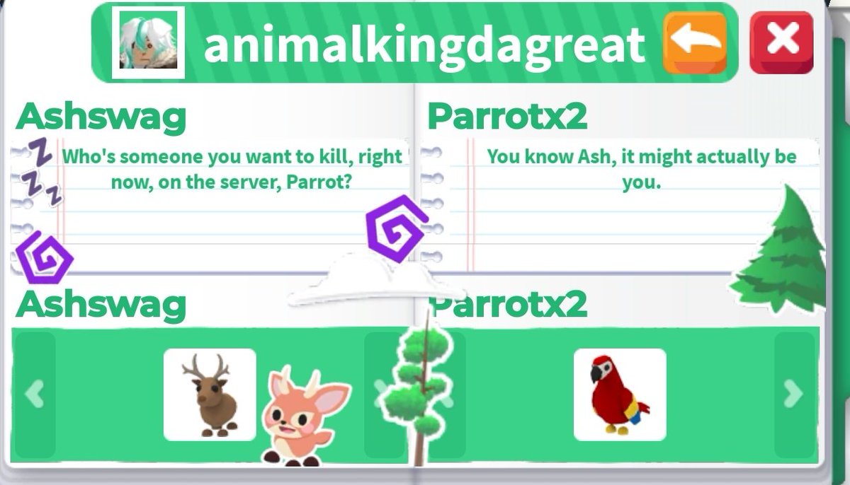 do you guys like my adoptmeprofile