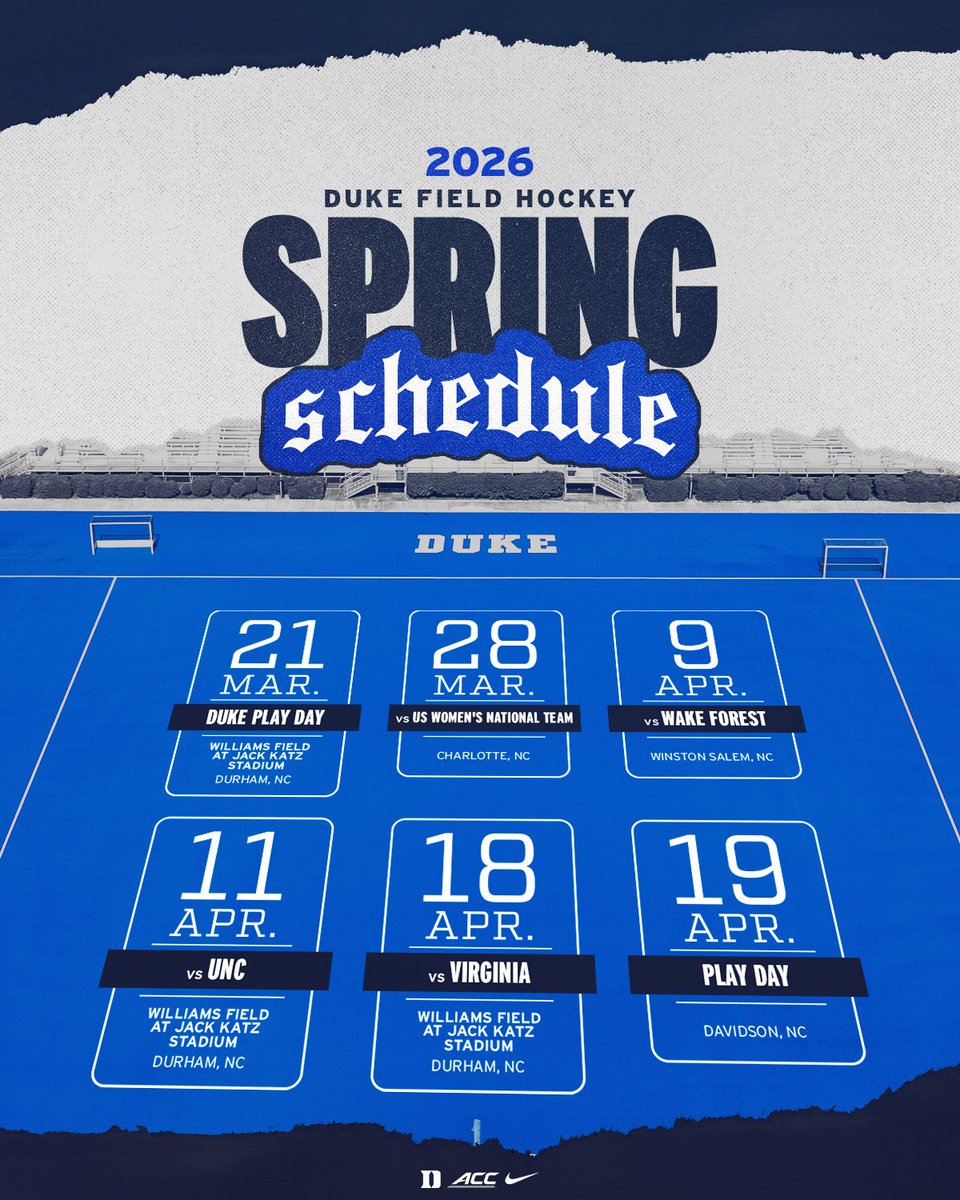 Duke Field Hockey tweet media