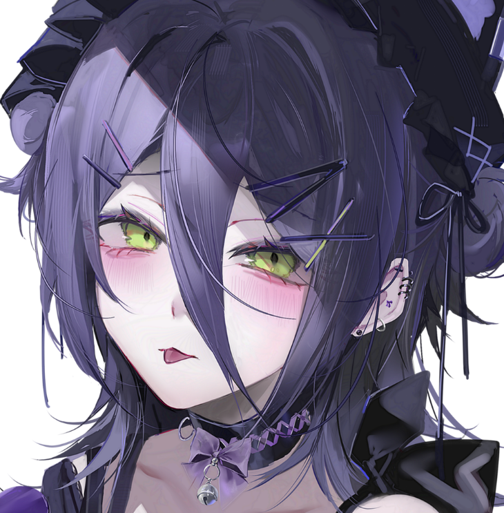 リクエスト❗️　きらめきニャンコ　「瞳はオッドアイ」 この緑の目の二人のキャラクターが大好き..