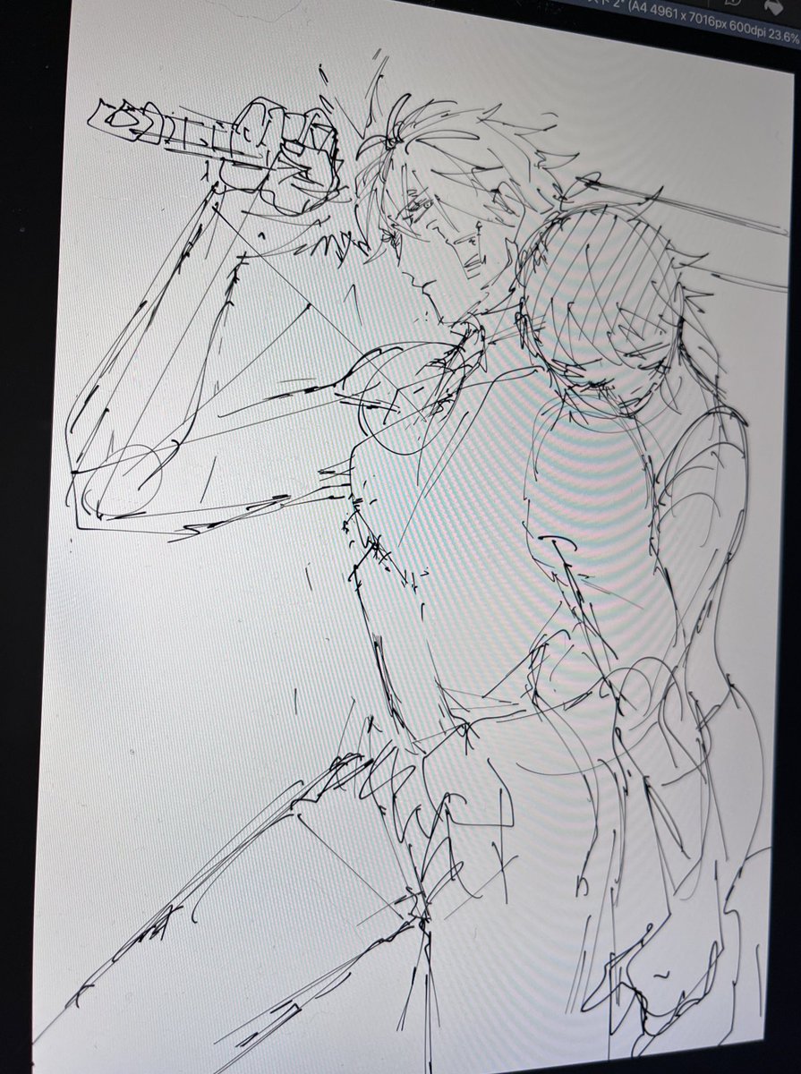 たくさん見てもらえていて真希真依のちからすごい…となっています
ラフ