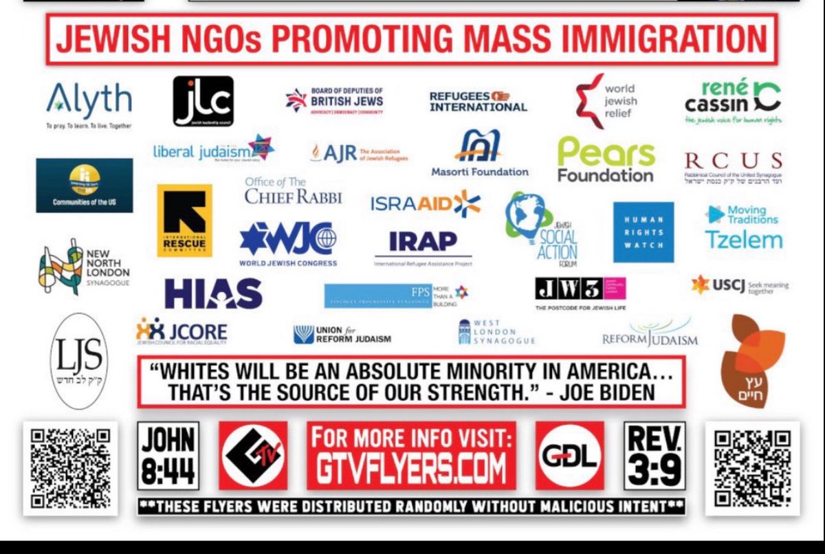 stillacat69's tweet image. Oh like fucking Israel? 

Well isn’t that convenient, considering hundreds of jew NGO’s have advocated for White replacement for 80 years wonder they lied about the lolocaust.