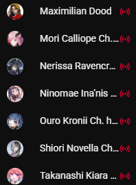 Mythic_Mink's tweet photo. I love it when all of my favorite idols are streaming together

@maximilian_ #callillust #RavenCrafts #inaART #kroniijokes #ShiorinOnAir #kfp https://t.co/Hxg3Hr896e
