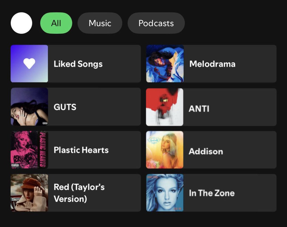 cowboylikezain's tweet image. show me this section of your spotify