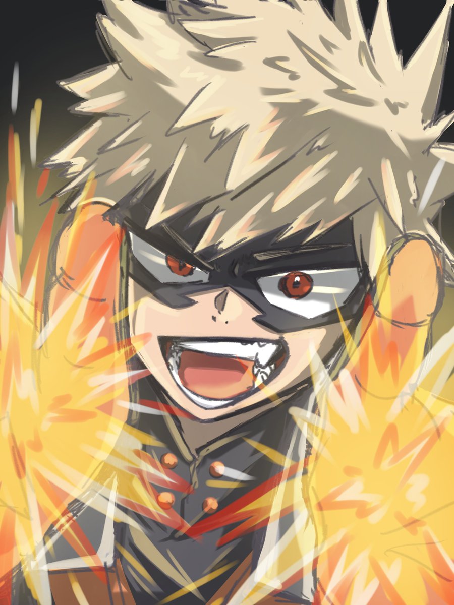 爆轟のかっちゃん ＃ヒロアカ