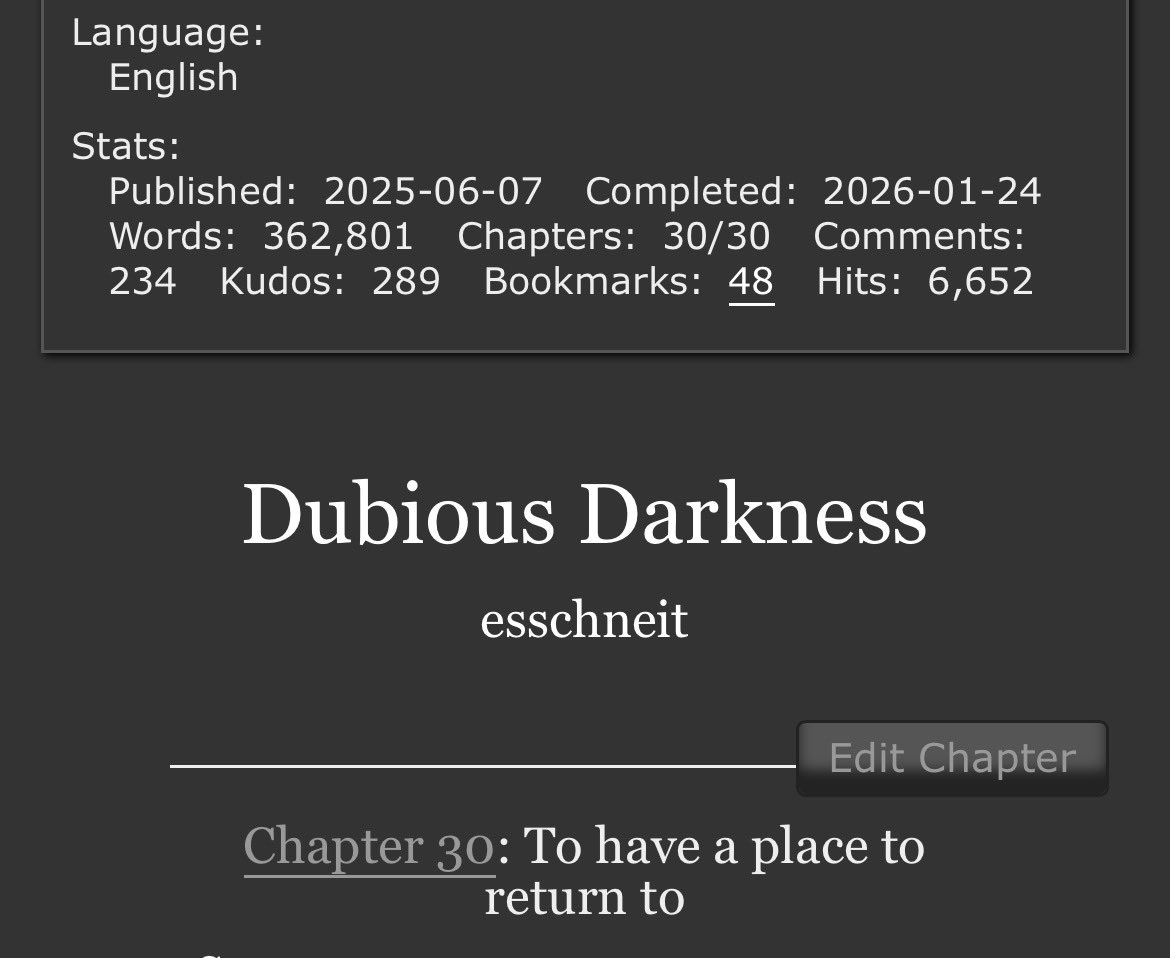 well, that's it.  
the whole story is finished and posted in english 🤲🏻

it's even sad to say goodbye to DD for the second time... 
i love this story…