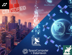 Masg92's tweet photo. @DataHaven_xyz @SpaceComputerIO Just teamed up with DataHaven! Imagine verifiable storage way up in space, safe from prying eyes. No more worries about government access. This is the future of decentralizd data—beyond borders, beyond limits! Who's ready? https://t.co/KiJfitCU2o