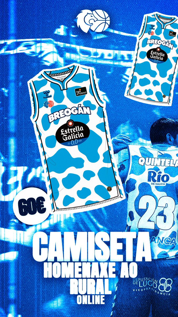 Aberta a preventa da camiseta homenaxe ao rural! 🐮

Faite ca túa xa na nosa tenda online! 💻

🔗 tienda.breogan.es/producto/camis…