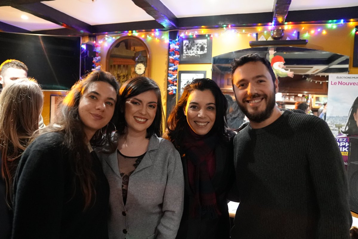 MarionBeauvalet's tweet image. Super soirée avec @chikirouparis, @FIParis10e et les camarades de Potere Al Popolo hier soir ! Une soirée sous le signe de l'internationalisme entre des organisations qui partagent des luttes communes ✨