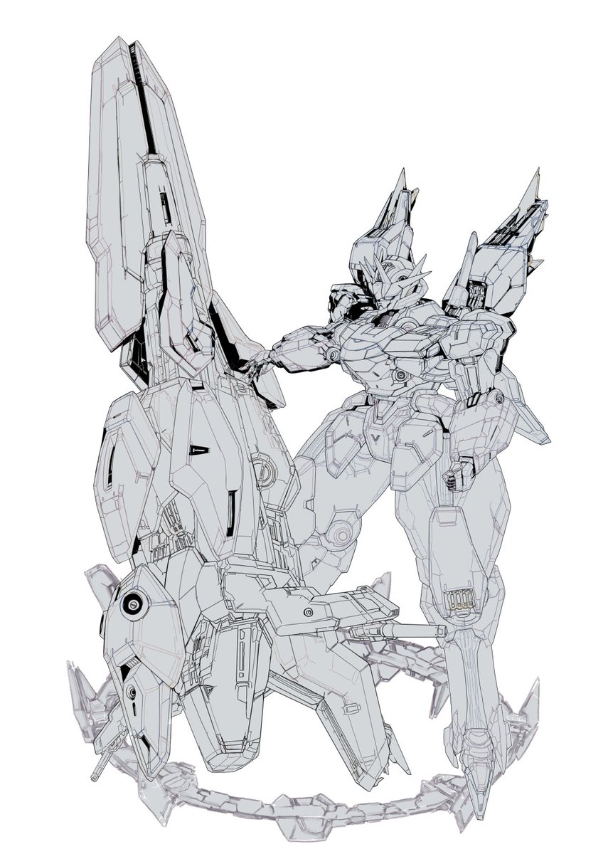 年に1、2回位しか頑張ってない気がする線画。
#俺の描き込みを見てくれ 