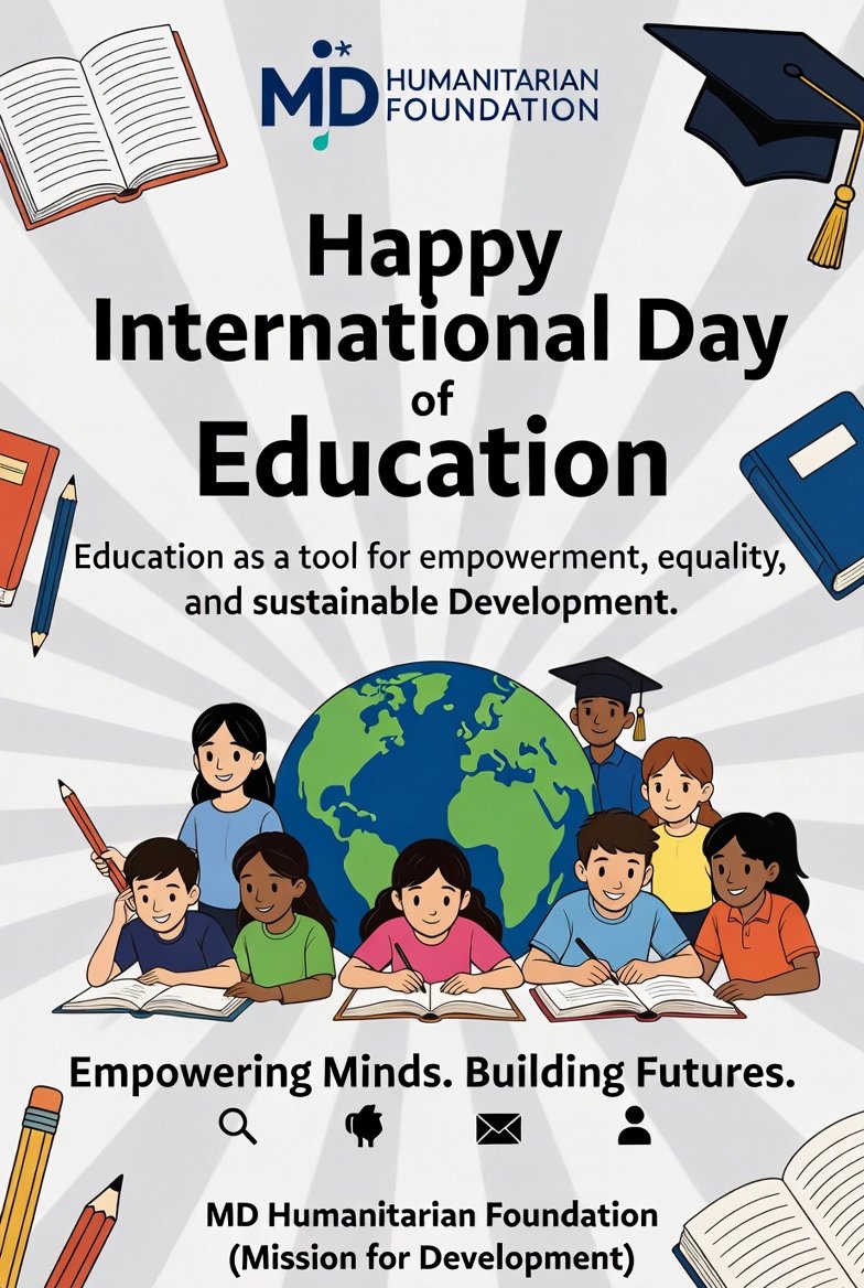 Mdhumanitarian's tweet photo. Today, we celebrate all those passionate enough to bring any form of Education to the underserved and all working behind the scene.

May posterity be kind to us all. https://t.co/ZTI4296Ndc