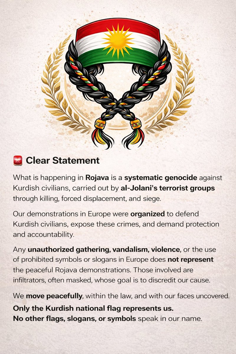 aras929680's tweet photo. #RojavaGenocide — #Kurdish Voices Rise in #Europe https://t.co/9WIhIxf7Rj