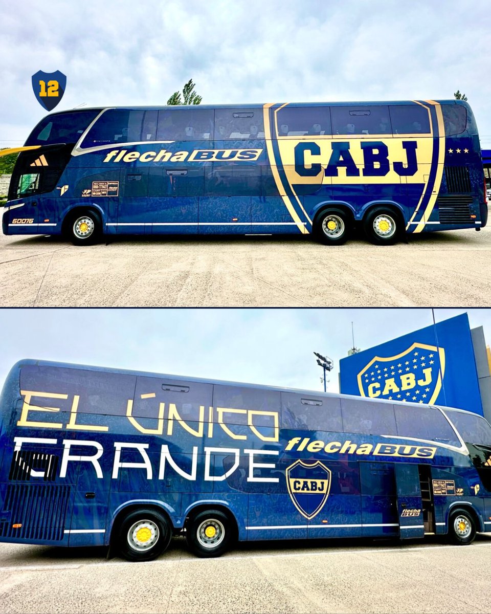 🚌 El nuevo ploteo del micro de #Boca 

¿Te gusta?