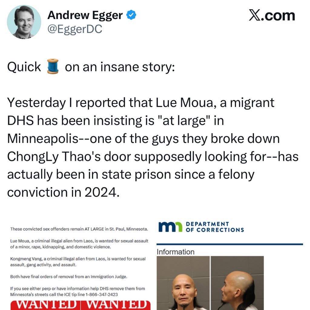 mattmfm's tweet photo. Cannot stress enough: any statement from DHS should be treated as propaganda. 

Last week they assaulted an innocent man and claimed it was to detain a criminal matching the victim’s description. Turns out the person they said they were after has been in prison for a year. https://t.co/w2kmrq1ONO