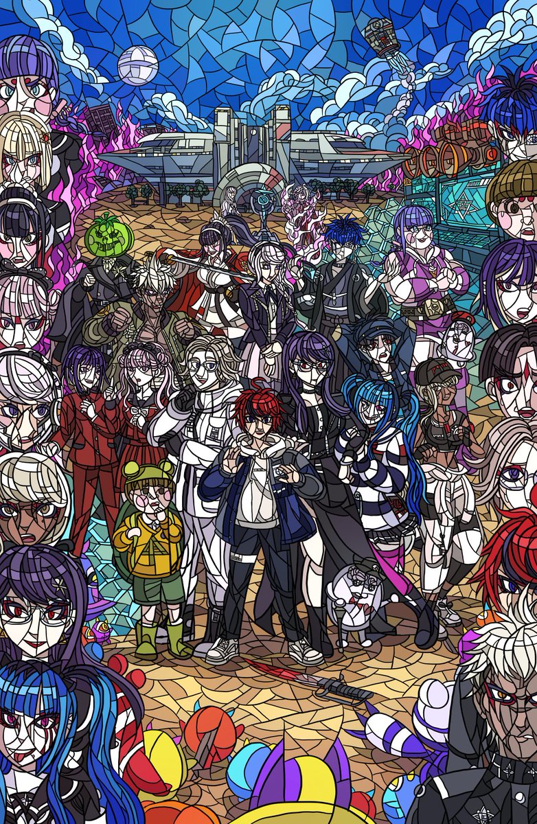 "Up and at 'em, troops! Time to rise and shine!"

Hundred line tiiiiime! Been working on this one on and off since I completed my last route! 
#hundred_line #hndr_FA  #100line