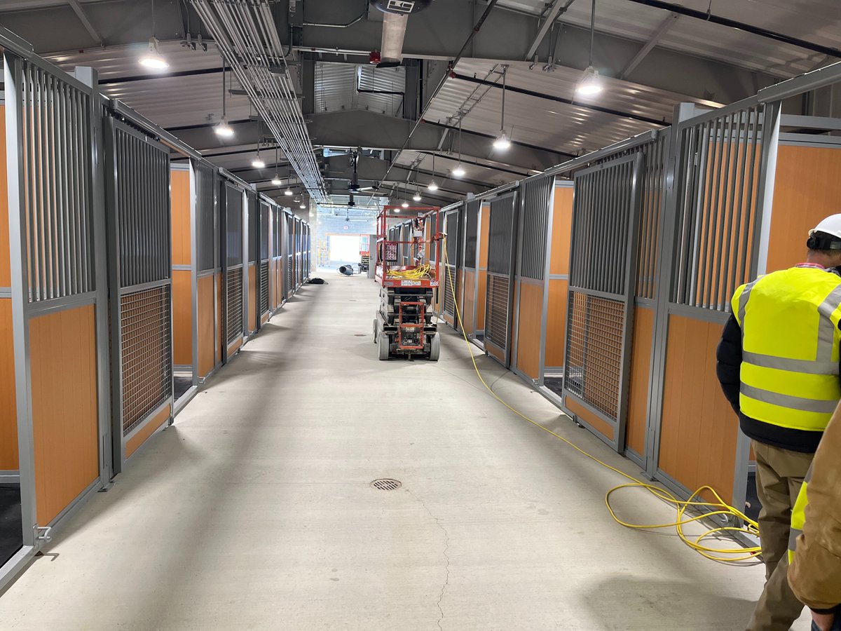 grahamcochran's tweet photo. After over a year of construction, the MALC ribbon cutting happens next Thursday at @CFAES_OSU Waterman! 🎉
We’ll open the doors to guests for the first time. Big thanks to our partners and team for getting us this close to the finish line.
#MALC #BuildingForTheFuture #AnimalAg https://t.co/ZexQnRdWKP