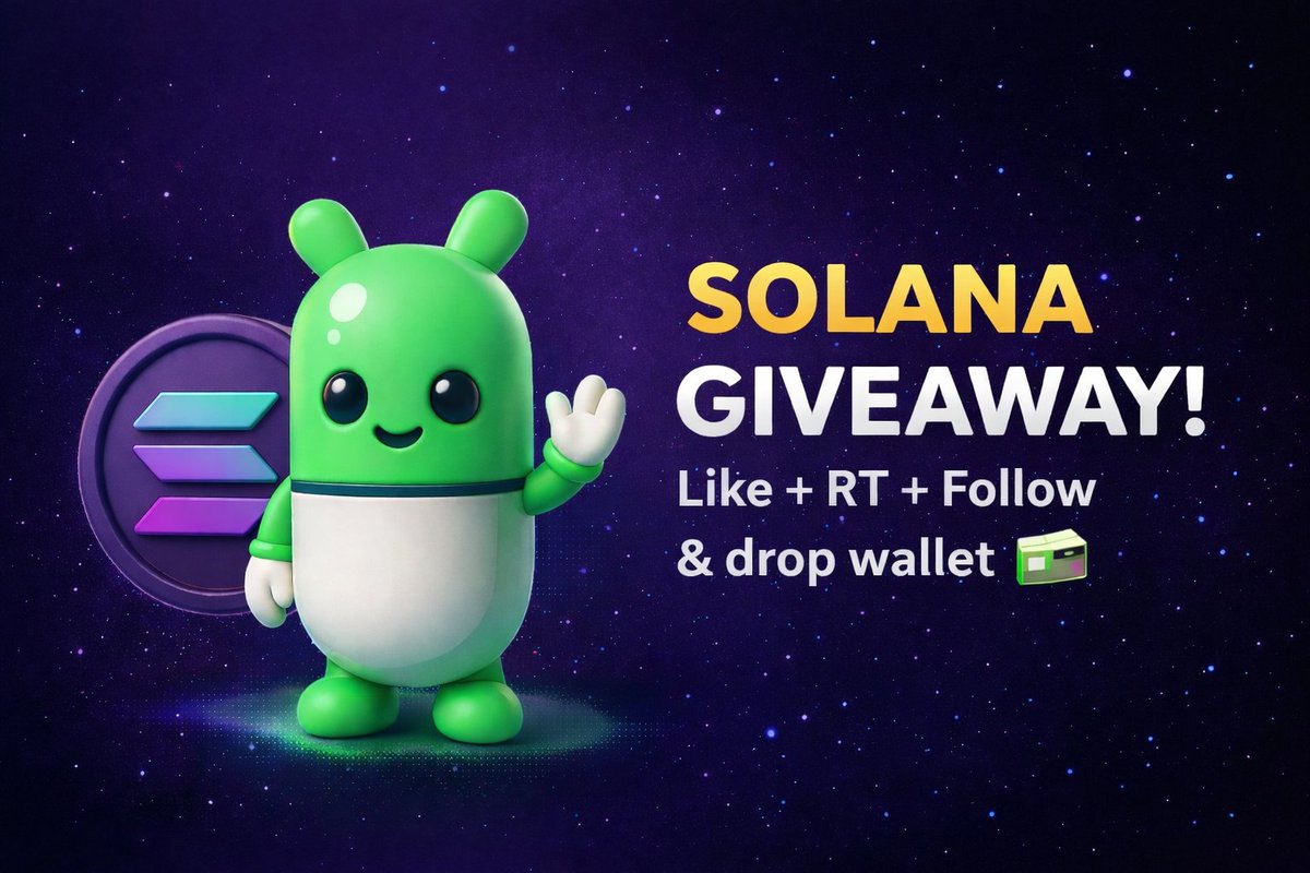 PumpMasterBots's tweet image. 🎁 SOL GIVEAWAY TIME! 🎁

It’s been a while — we’re back 😈
Giving away 0.1 SOL each to 3 lucky winners 💸

How to enter:
1️⃣ Like ❤️
2️⃣ Retweet 🔁
3️⃣ Follow @PumpMasterBots
4️⃣ Tag 3 frens 👥
5️⃣ Drop your Solana wallet 💳

💬 Quick question (helps us improve):

Have you used…