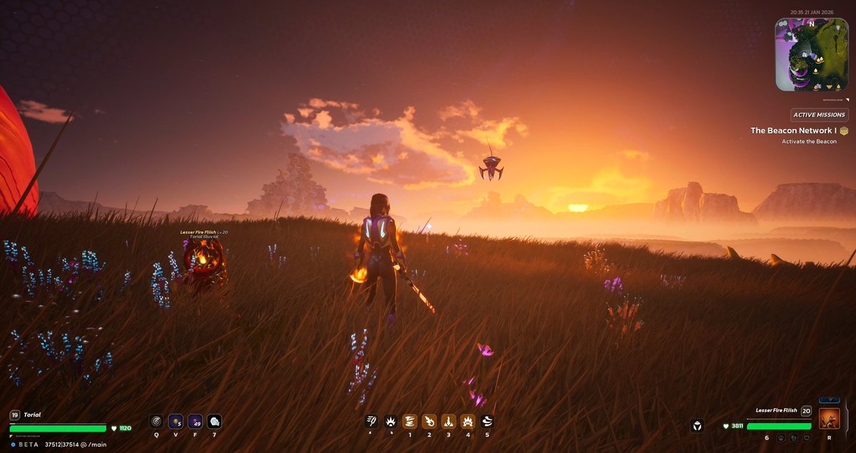 I am loving the playtest MMO. Some parts are challenging, but friends help me through, which makes it even more fun. 
After completing missions and conquering foes, I can take a break and look around at the unmatched beauty of the @Illuvium world.