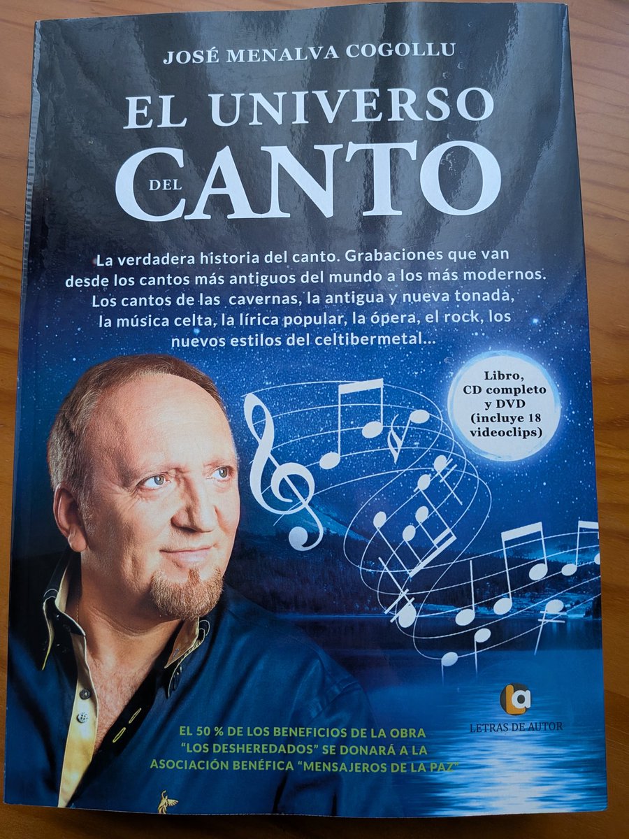 nemrodalvarez's tweet photo. Este libro tiene un valor especial para mí. "El universo del canto" es un viaje por la música, la voz y todo lo que podemos transmitir a través de ellas.
Tenerlo dedicado por José Menalva lo hace único: aprendizaje, emoción y gratitud en cada página. 🎶📘 https://t.co/G47hKbmYmW