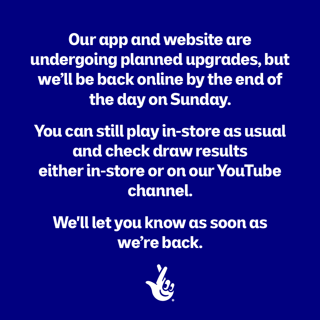 The National Lottery tweet media