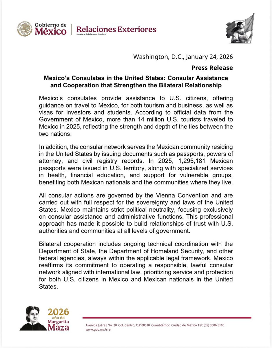 Embassy of Mexico in the U.S. (@embamexeua) on Twitter photo 