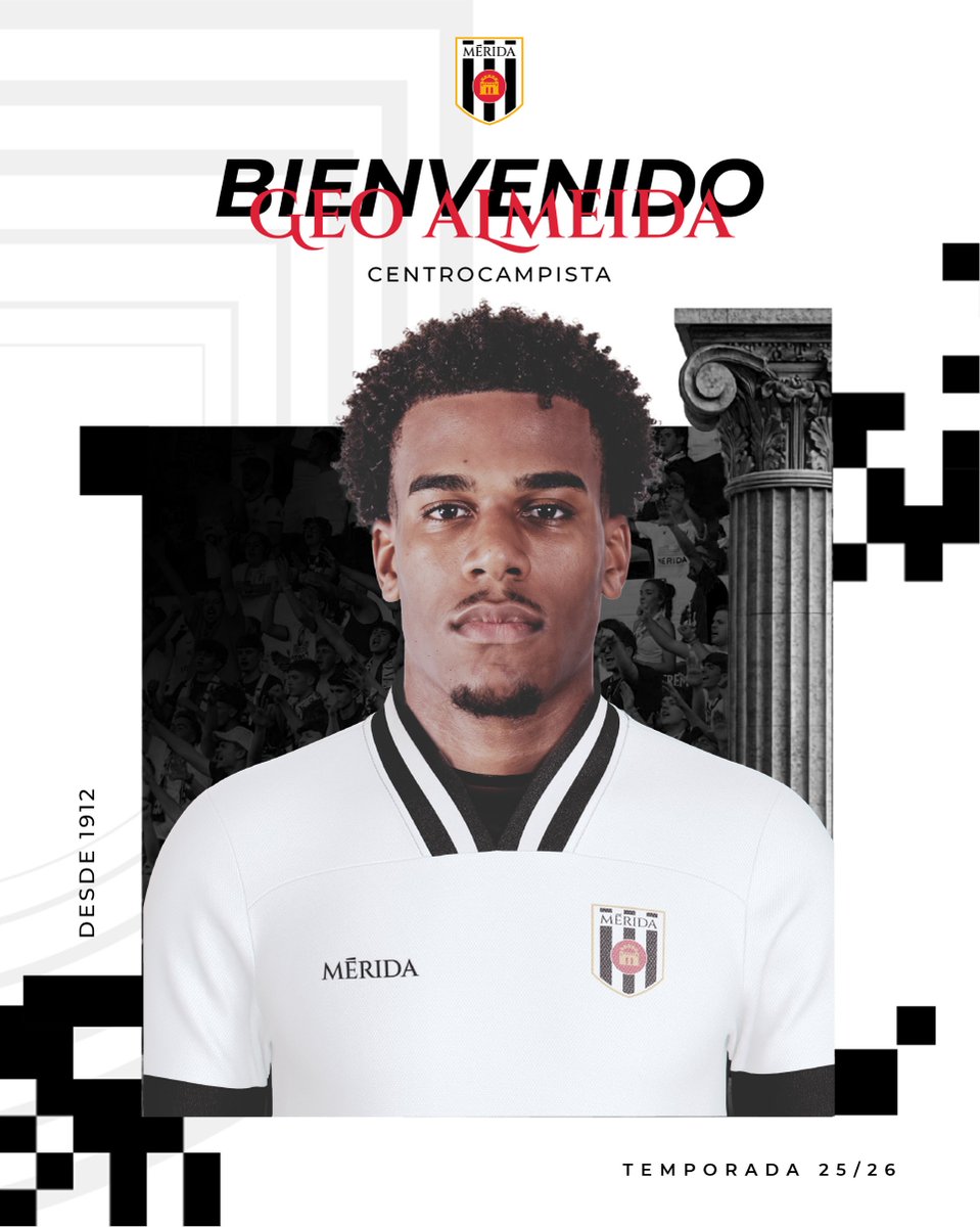 ✅ 𝐎𝐅𝐈𝐂𝐈𝐀𝐋 |

⚪️⚫️ Acuerdo con el <a href="/SCFarense_/">SC Farense</a> para la cesión de Geo Almeida

👋🏼 ¡Bienvenido y a por todas, romano!

📲 admerida.es/acuerdo-con-el…