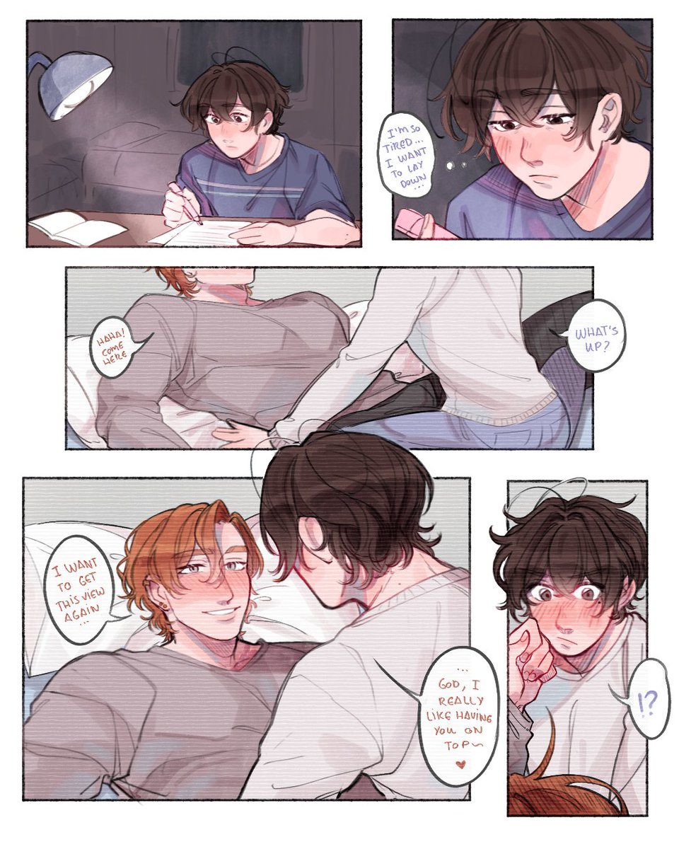 chirowoneko's tweet image. "Being on top" 🫣#ssmy_fa #ssmy 

When you're trying to focus, but your brain decides to go for something more... Interesting 😅