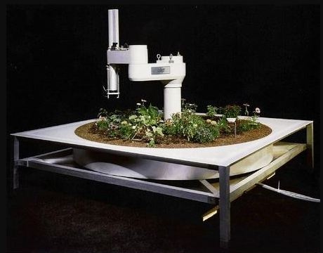 _terra0's tweet photo. @SHL0MS @himgajria we are standing on the shoulders of giants eg Ken Goldberg »TeleGarden« from 1996 and our own work »Premna Deamon« from 2018 https://t.co/nvK4MwTuxr
