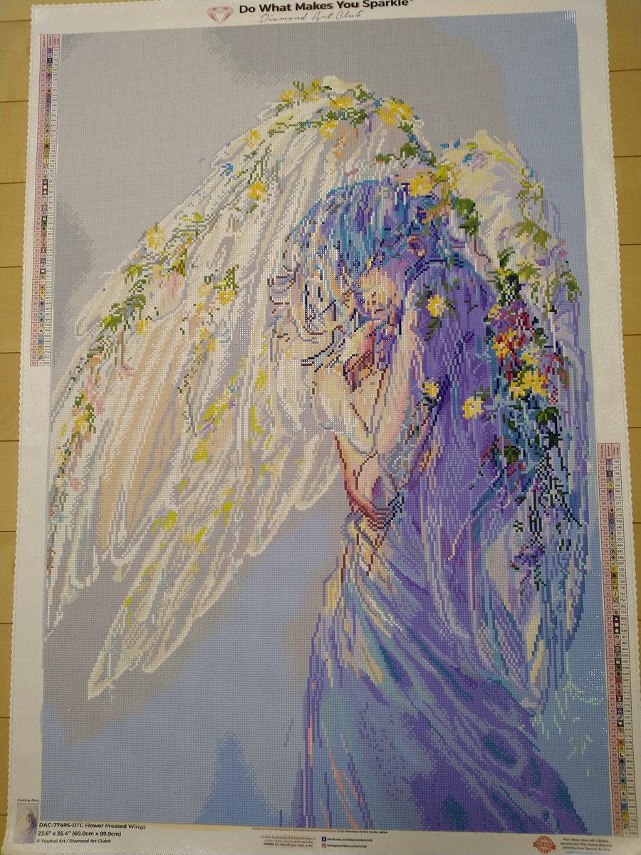 Diamond Art Club Yuumei Art 『Flower Pressed Wings』 Diamond