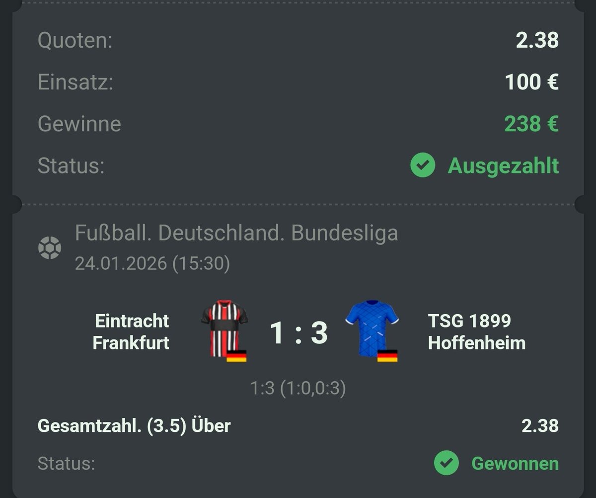HelldragonLP's tweet photo. @HinterlandAdler Hab zur Halbzeit getippt das noch 3 Tore fallen. https://t.co/1leFR1gSpv