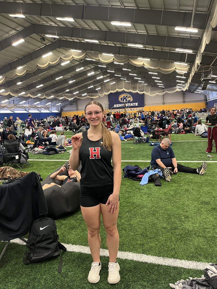 HSD_TrackField's tweet image. New Facility - SAME JOSSLYN- Shout out to Josslyn Hancock on her 60 today at Kent. After a slip in trials, Joss ran 7.67 out of the “slow heat” to take 2nd overall by .01. She is currently PA #2!!! Joss was determined and crushed it.  🔥 @HSD_Athletics @BobGreenburg  @PennTrackXC