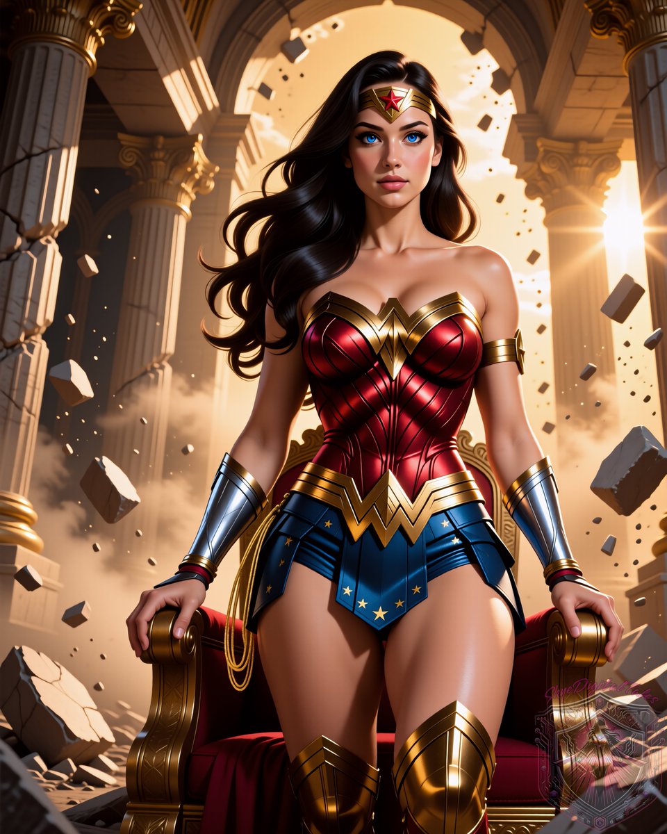 SkyeDigitalTale's tweet photo. Wonder Woman
-----
Follow for more, and checkout my links for 🌶️😉🩷
https://t.co/kkaCJxvep2
#aiart #aigirl #digitalart #digitalillustration #WonderWoman #DCComics #Amazonian #FanArt #SuperHeroine https://t.co/cXahpppRL3