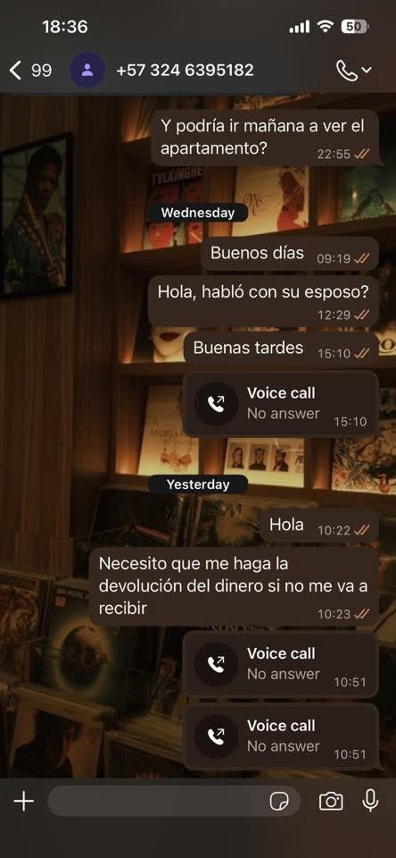Lara_berry16's tweet photo. Vayan a dejarle un mensajito de amor a estos estafadores, que dejaron sin gran parte del capital a un joven pensionada, es hora y no le responden. 
#estafa https://t.co/wMi1j7xhah